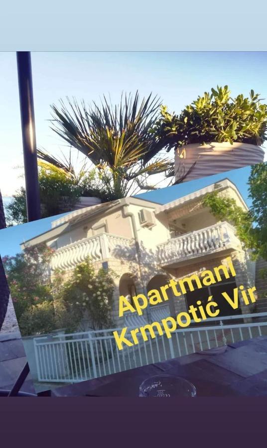 Apartment Krmpotic Vir Eksteriør billede